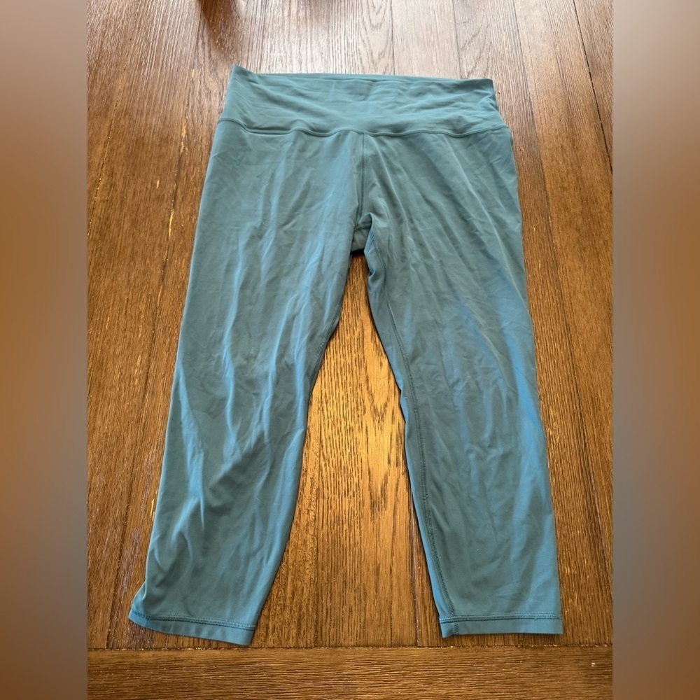 Athleta transcend 7/8 tight Blue Leggings Comfortable Stretchy Bottoms size 2x - Picture 4 of 5